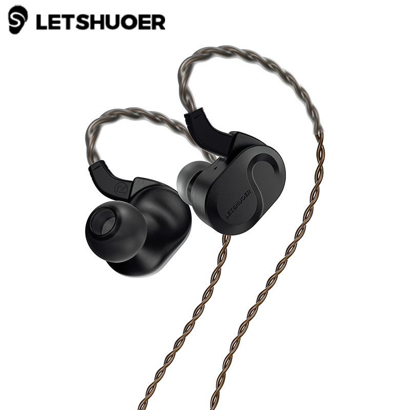 Planar Magnetic Iem Earphones - Letshuoer S08 Earphone In-ear generasi keempat
