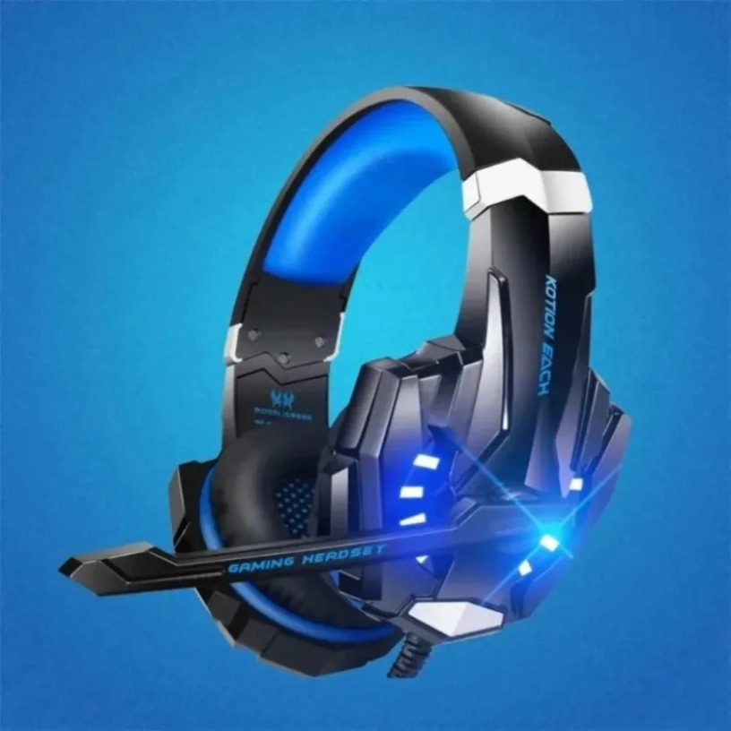 Gaming Headset With Mic Rgb - Headset Gaming 3D Surround dengan Lampu