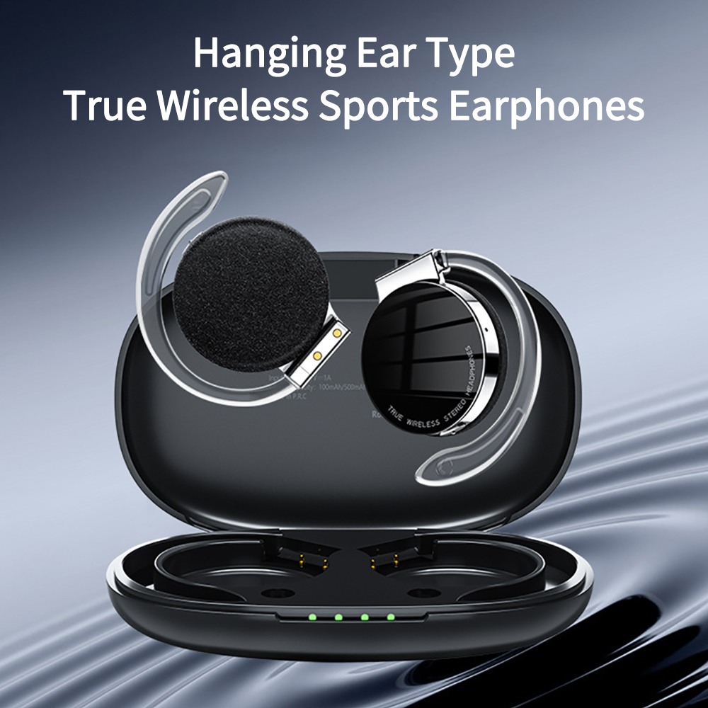 Tws Earbuds Bluetooth 5.3 - F2 TWS Earphone dengan Mikrofon Kait