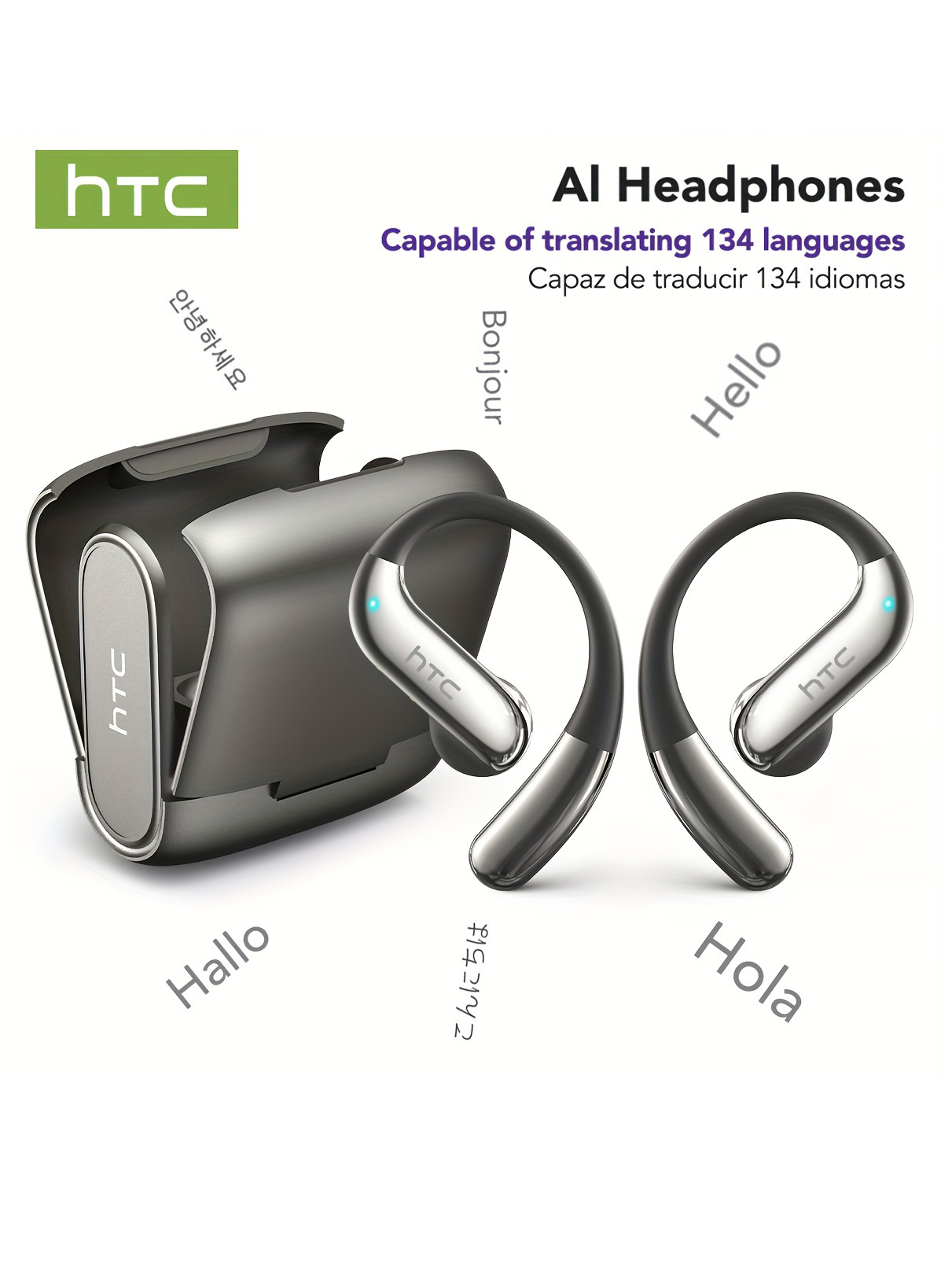 Open Ear Air Conduction Headphones - Headphone Bluetooth Open-ear HTC 30 Jam