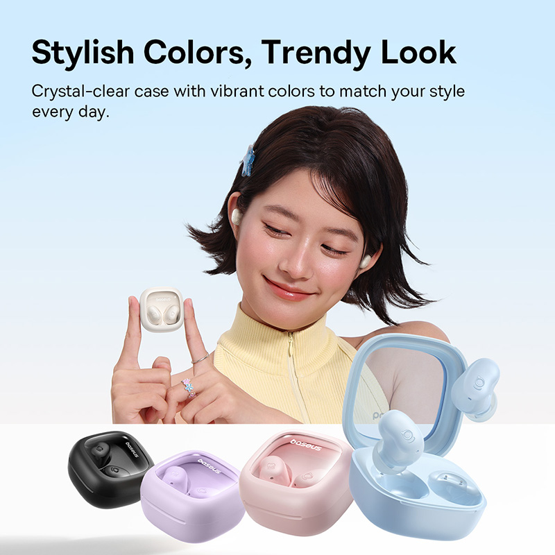 Baseus Bass WM02s Earbud Nirka - Sleep Mask Headphones Bluetooth ulasan dan harga