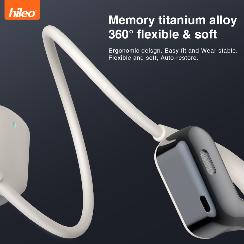 HiLeo gantungan telinga terbuk - Open Ear Air Conduction Headphones ulasan dan harga