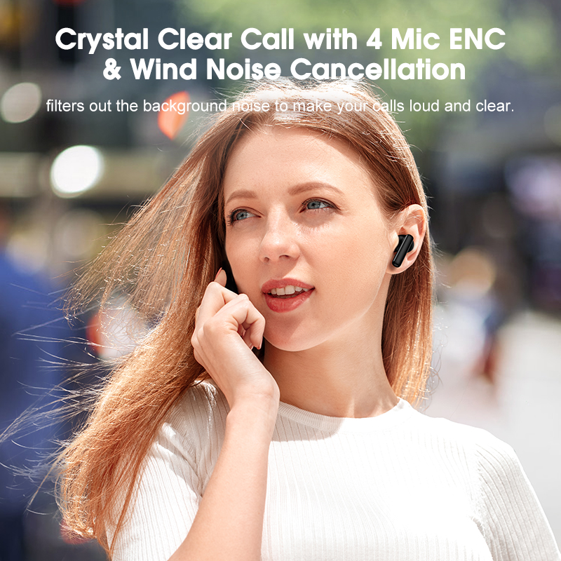 QCY T13 ANC earphone nirkabel  - Tws Earbuds Bluetooth 5.3 ulasan dan harga