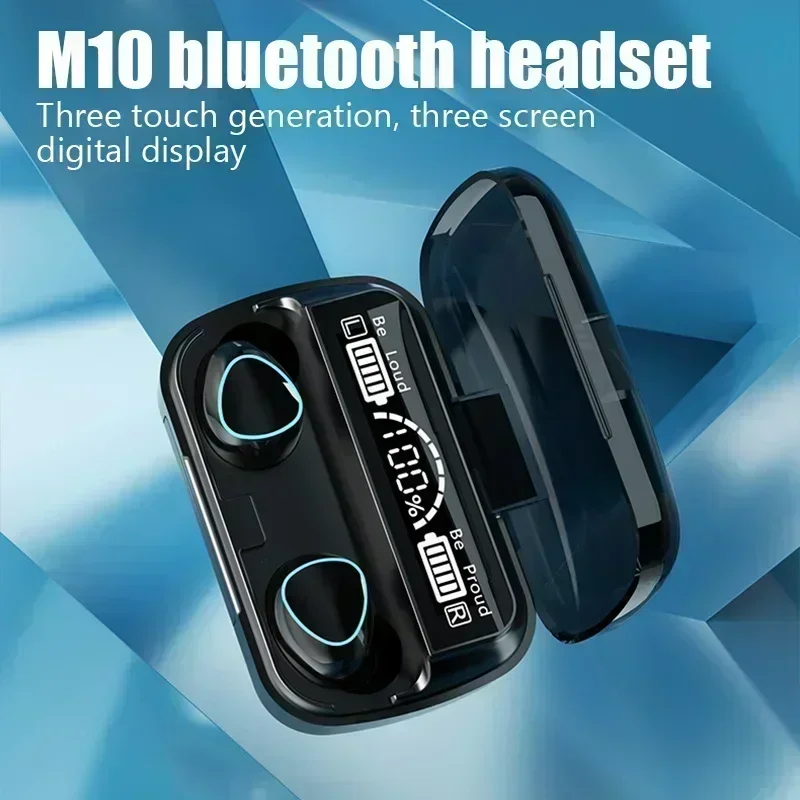 Headphone Nirkabel TWS Asli, H - Tws Earbuds Bluetooth 5.3 ulasan dan harga