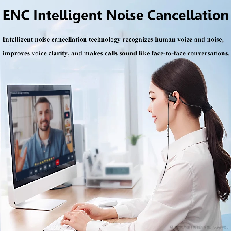 Headphone telinga terbuka berk - Open Ear Air Conduction Headphones ulasan dan harga