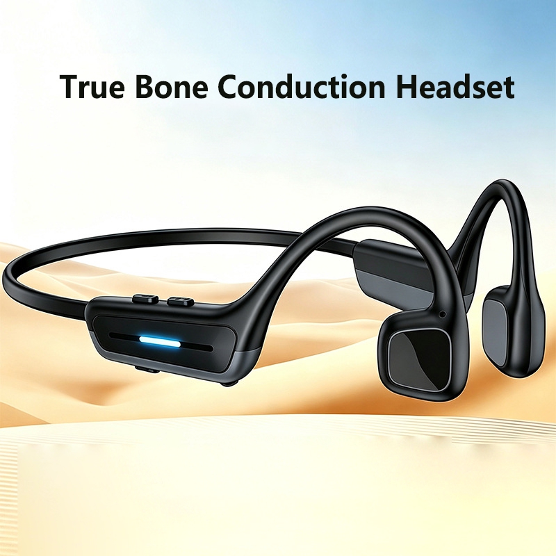 Headphone Bluetooth Konduksi T - Bone Conduction Running Headphones ulasan dan harga