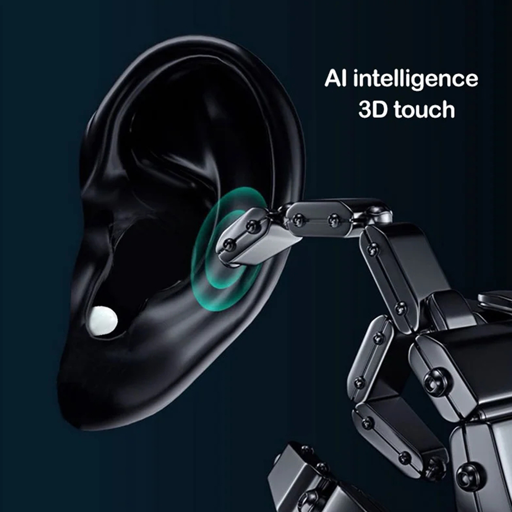 Earphone Mini tak terlihat, he - Tws Earbuds Bluetooth 5.3 ulasan dan harga