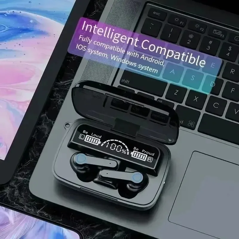 Earbud Baru TWS Earphone M19 K - Tws Earbuds Bluetooth 5.3 ulasan dan harga