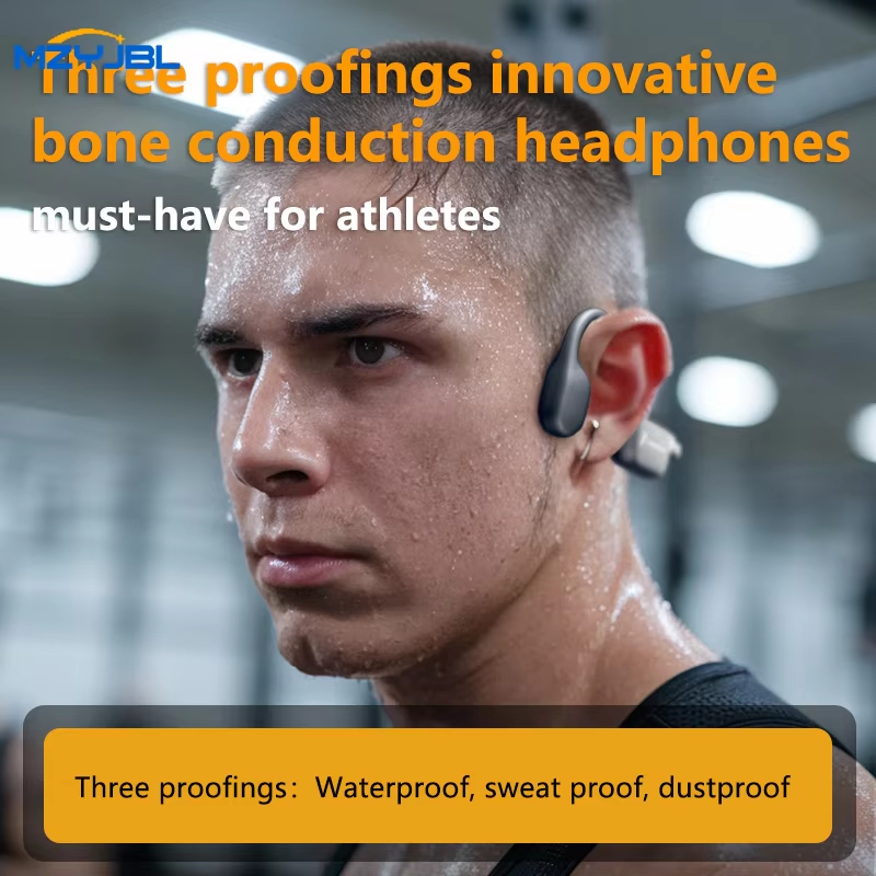 Headphone Bluetooth 5.4 MZYMI  - Bone Conduction Running Headphones ulasan dan harga