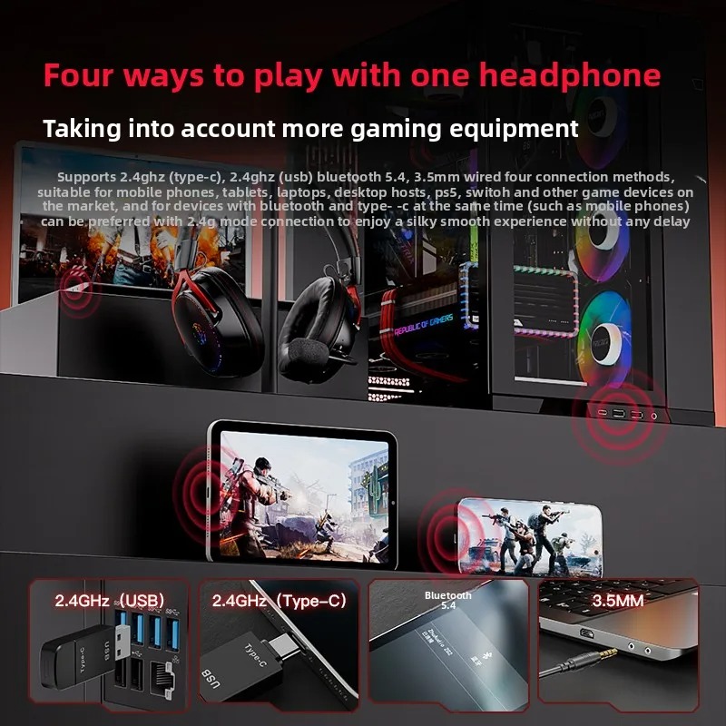 Headset Zhulinniao Xuanwu ZG2  - Gaming Headset With Mic Rgb ulasan dan harga