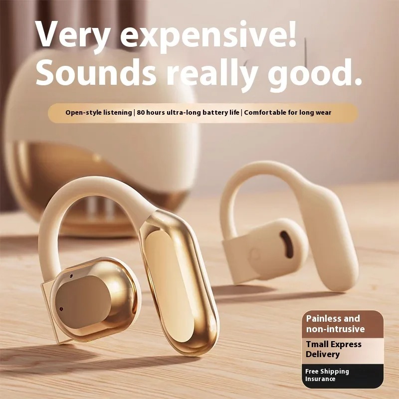 Earbud Nirkabel Model Open Ear - Open Ear Air Conduction Headphones ulasan dan harga