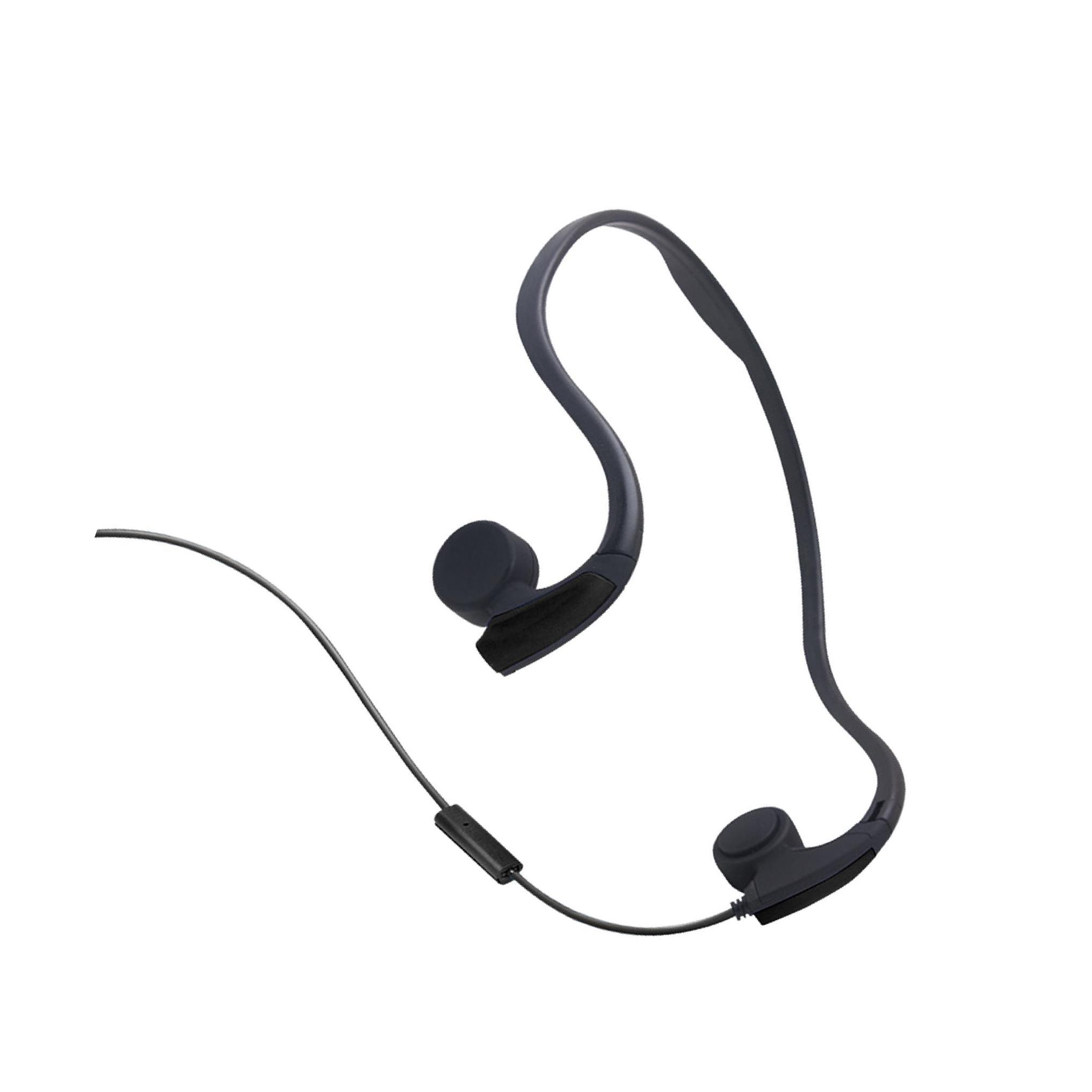 Kontrol Suara Headset Berkabel - Bone Conduction Running Headphones ulasan dan harga