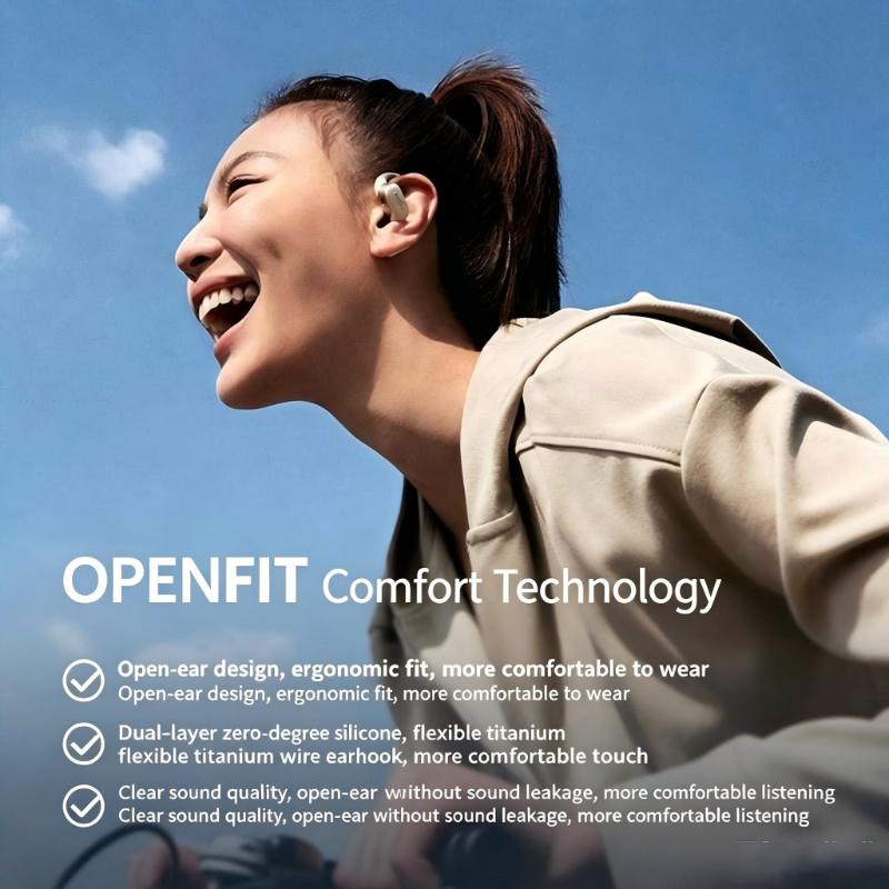 Shokz OpenFit T910 OWS, Headph - Open Ear Air Conduction Headphones ulasan dan harga